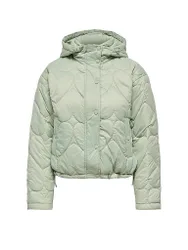 Chaqueta acolchada ligera ONLTAHIA gris claro L