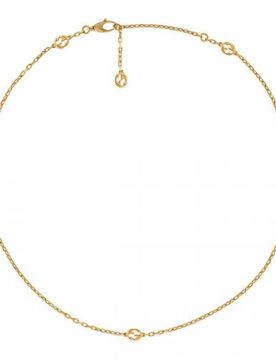 Collana Donna Interlocking GG YBB62990100100U