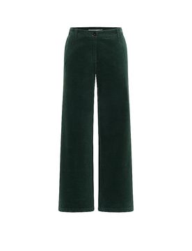 Pantalones Marlene verde oscuro 42