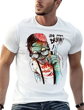 Use your brain T-shirt cute clothes oversizeds quick-drying boys animal print fruit of the loom mens t shirts - Aliexpress - FashionsVida