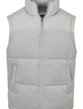 Urban Classics Chaleco gris claro