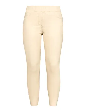 Schlupfjeans "Vanessa" beige L Damen - wedolina - FashionsVida