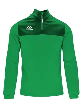 Sweatshirt 1/2 zip Harpaston - Vert - unisex - Size: L