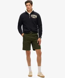 Superdry Herren Heavy Cargo-shorts aus Bio-baumwolle Grün - Größe: 30
