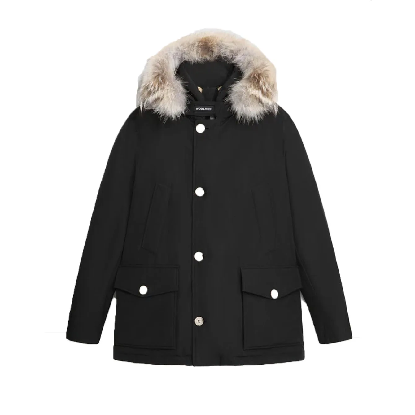 Ut0001 Arctic Detachable Anorak Blk WOOU0484MR - Woolrich - FashionsVida