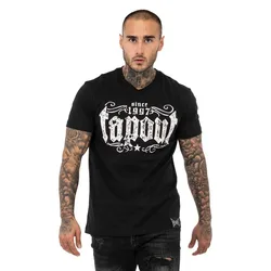 T-shirt à Manches Courtes Crashed Black / White L