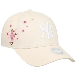 Forty WMNS Floral Yankees Cap by - cream white - Damen - Size: One Size