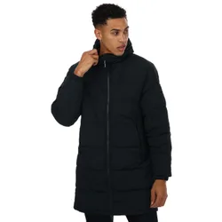 Mens Saskatoon Long Jacket In Navy - Size 3xl