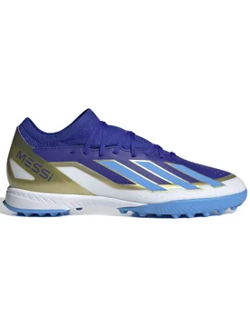 Fußballschuhe X Crazyfast League Messi TF - Bleu - unisex - Size: 40 2/3 - Adidas - FashionsVida