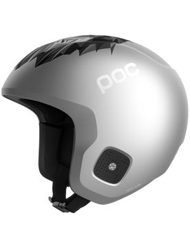 Skihelm Skull Dura Jr Marco Odermatt Ed. Argentite Silver Kindergröße 55-58 cm Grau