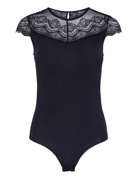 PIECES Body camiseta 'Sinna' negro