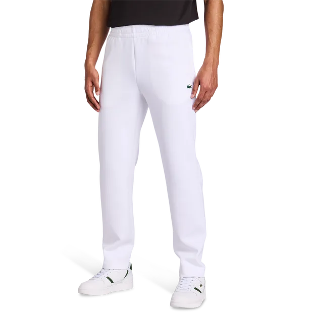Interlock Uomo - Pantaloni Bianco - Taglia M - Poly Fleece M - Lacoste - FashionsVida