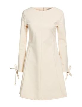 Minivestido Mujer Hueso 36,38 Mujer
