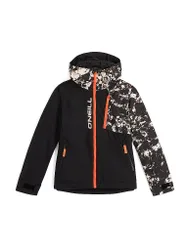Giacca da snowboard da ragazzo FWC Cruz Block Hoodie nero 164