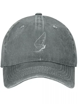 Minimalist Windsurfing Design Baseball Cap western Hat Thermal Visor foam party Hat Luxury Cap Mens Tennis Women's - Aliexpress - FashionsVida