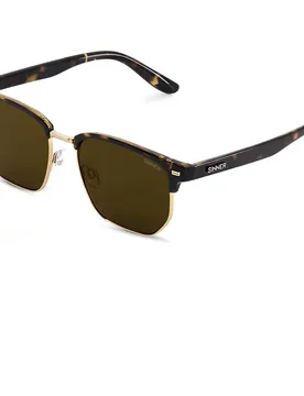 Lunettes De Soleil Polarisées Dusk Shiny Tortoise Brown Sintec Brown/CAT3 Homme