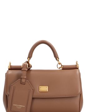 My Sicily Mini Handbag in Plongé Calfskin