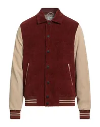 Jacke & Anorak Herren Purpur L Herren