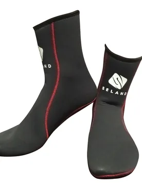 Chaussons De Plongée Abbsc 3 Mm Reversible Neoprene Black EU 43-44 unisex - Seland - FashionsVida