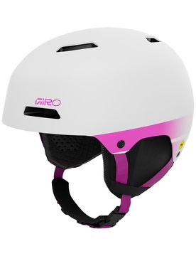 Casque de ski Ledge Fs Mips Mat White/Pink für Herren Größe 52-55,5 cm Weiß