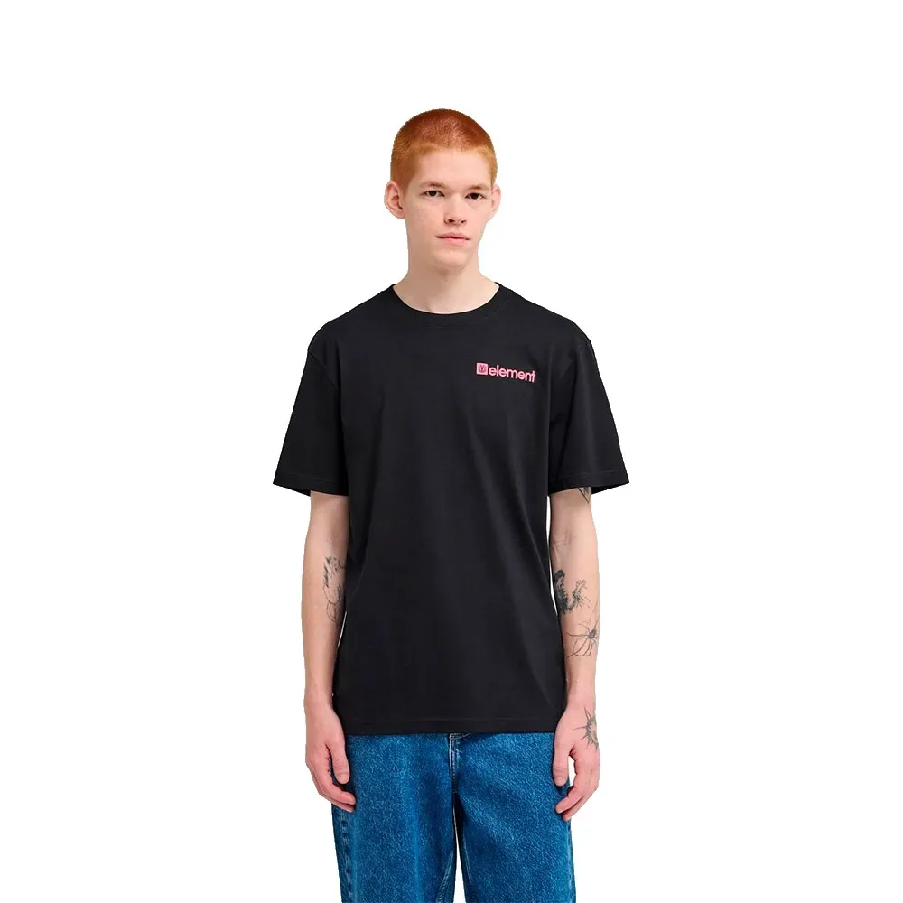 T-shirt à Manches Courtes Joint Flint Black L - Element - FashionsVida