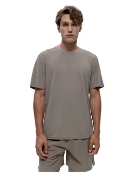 T-shirt à Manches Courtes Dan Taupe L - Born Living Yoga - FashionsVida