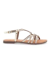 Sandali Oro Con Suola Flat Cafe' Cost 95524 38