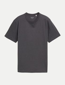 Basic T-Shirt Grau 3XL