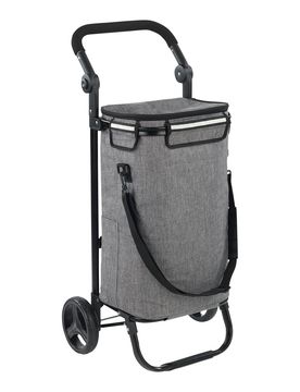 Einkaufstrolley "Thermo & Comfort" schwarz grau