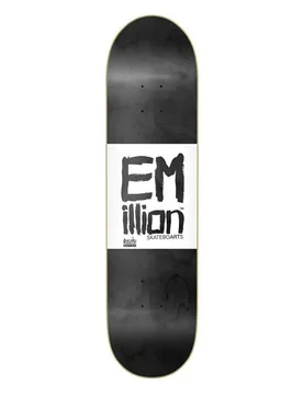 Planche De Skateboard Roots 8.0´´ Black / White 31.5 Pouces unisex - Emillion - FashionsVida