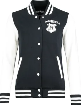 Collegejacke - Hogwarts Logo School - S bis XXL - für Damen - Größe S - multicolor - Lizenzierter Fanartikel - Frauen - female - Harry Potter - FashionsVida