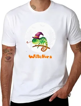 Witch funny Halloween - Iguana Mix Halloween T-Shirt t shirt man cotton funny t shirts man T-Shirt - Aliexpress - FashionsVida