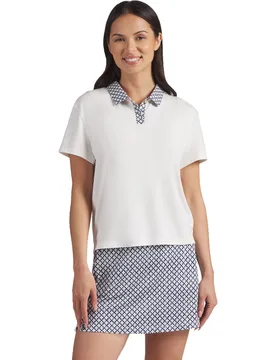 Puma Polo Ezra Solid, creme/navy l - Puma - FashionsVida