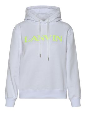 Lanvin Felpa bianca in cotone