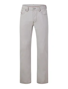 Mens Markee Pantaloni Straight Leg Jeans In Bright White - Blue - Size 30w/32l - Diesel - FashionsVida
