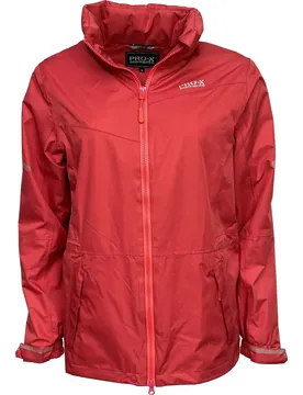 Vroni Damen Regenjacke, rot 48