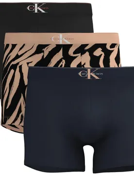 Boxers Lv00nb72 Trunk 3 Unità Black W Acorn Orange / Bias Tiger Bl L