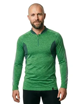 Polo à Manches Longues Accelerate 18081 Grass Green-Flecked / Green XS - MASCOT - FashionsVida