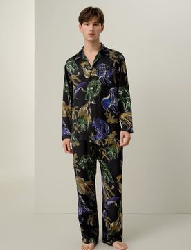 Ensemble Pyjama En Soie Soie De Mûrier Xxl