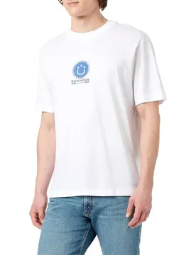 Hugo T-shirt à Manches Courtes Nunarix Blue White S