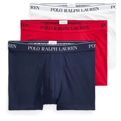 Polo Boxers 71835885 Trunk 3 Unità Red / White / Cruise Navy 2XL
