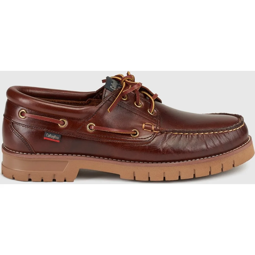 Náuticos de hombre de piel en color - Callaghan - FashionsVida