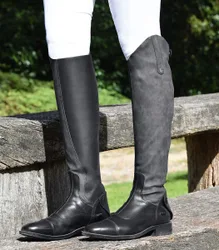 Reitstiefel BONDY, schwarz/grau 38 LN (47/34-36)