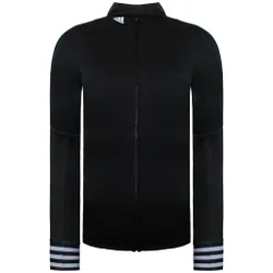 Performance Womens Black Cycling Track Jacket - Grey - Size Small
