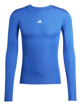 Langärmeliges Unterziehshirt Techfit - Bleu - male - Size: XS