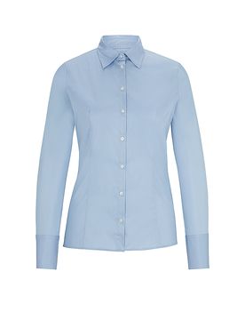 Hugo Blusa Slim Fit azul claro 42