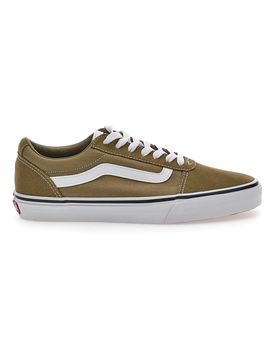 Sneakers Verde Oliva Con Tomaia In Pelle Ward 44