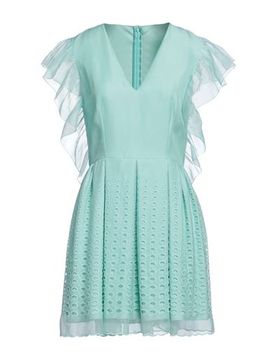 Minivestido Mujer Azul turquesa 36 Mujer
