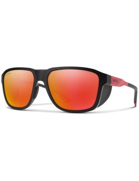 Sonnenbrille Embark Tnf Matte Black / Horizon Red Chromapop Polarized Red Mirror schwarz