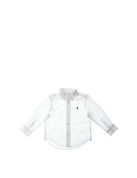 Camicia collo italiano POLO BOYS BIANCO 5